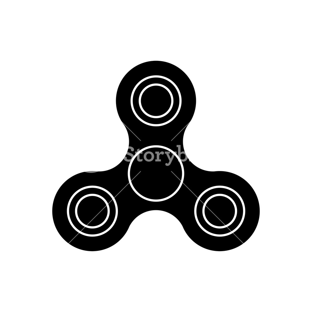 1000x1000 Three Bladed Fidget Spinner
