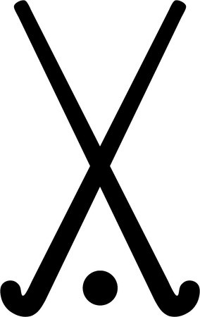 284x450 Field Hockey Equipment Royalty Free Vector Graphics