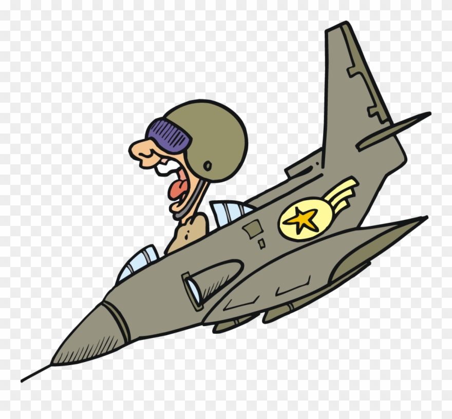 880x816 Free Cartoon Military Fighter Jet Vector Art Clip Art