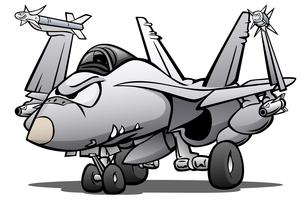 300x200 Fighter Jet Free Vector Art