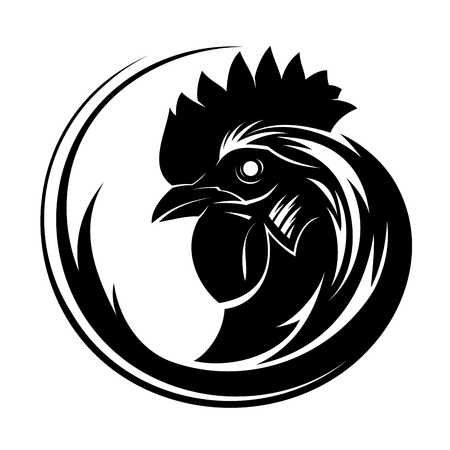 450x450 Stock Vector Dampd Other Rooster Tattoo, Tribal Tattoos, Chicken