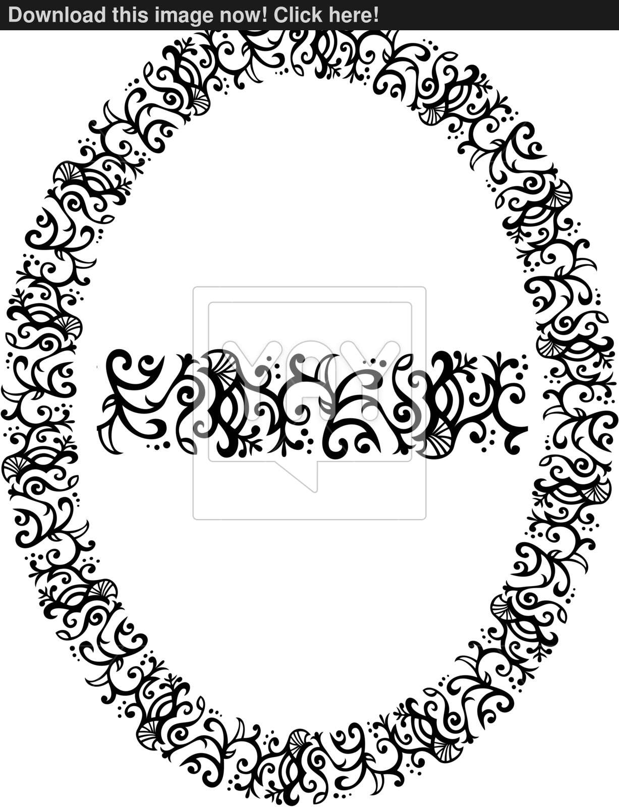 1227x1600 Filigree Seamless Vector Border Vector
