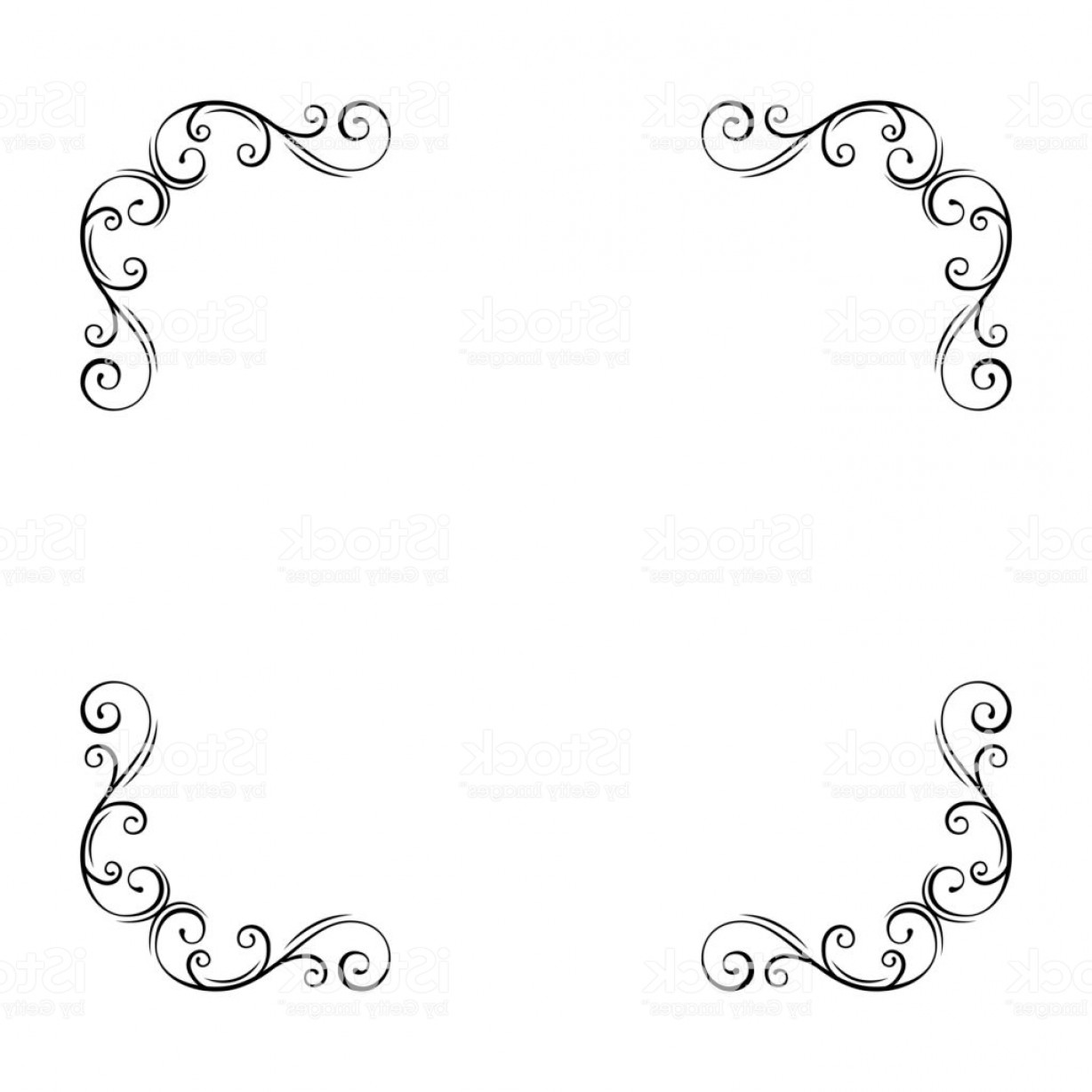 1228x1228 Ornaments Design Elements Corners Curbs Floral Borders Filigree