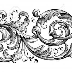 Filigree Corner Vector at Vectorified.com | Collection of Filigree ...