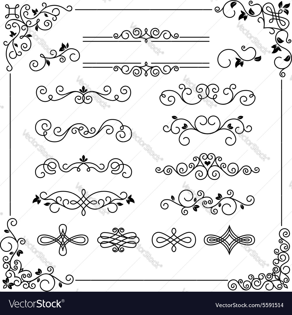 1000x1080 Vintage Frame Border Vector Vintage Frame Border Divider Corner