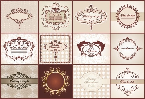 500x341 Corner Filigree Pattern Free Vector Download