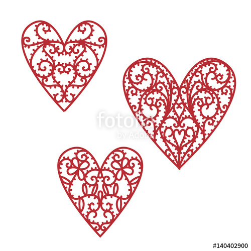 Filigree Hearts Stock Image And Royalty Free Vector 500x500 Filigree Hearts Stock Image And Royalty Free Vector