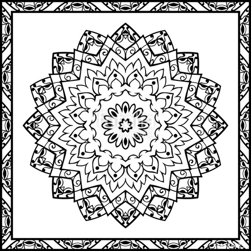 500x500 Vector Filigree Pattern Stock Image And Royalty Free Vector