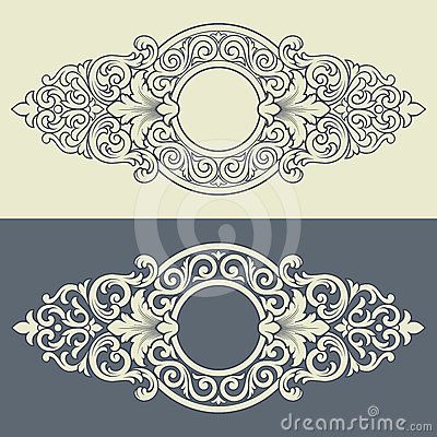 Filigree Pattern Vector Free