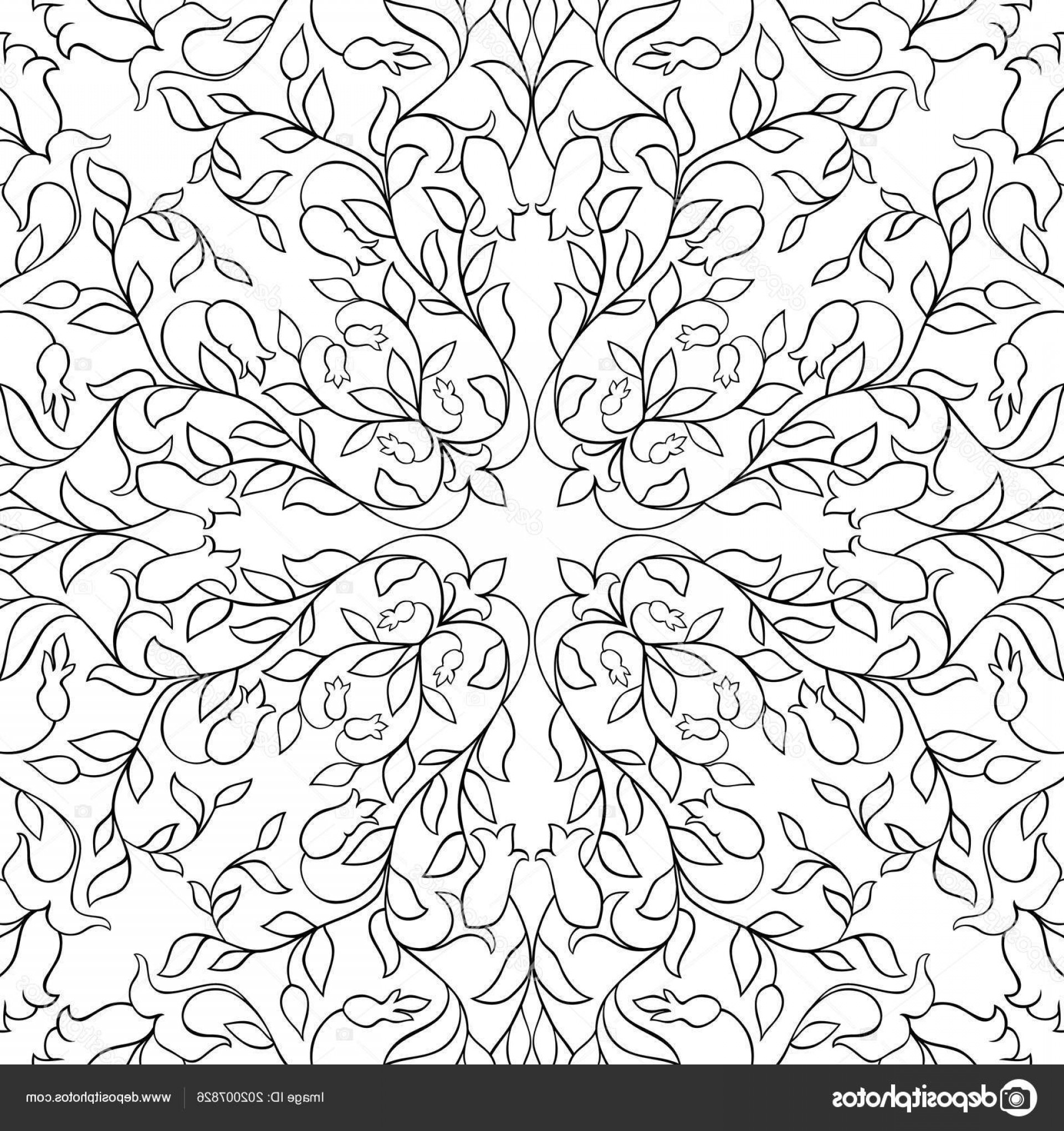 1920x2040 Stock Illustration Floral Vector Pattern Filigree Ornament Soidergi