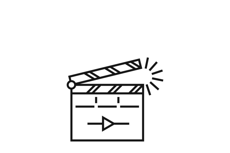 Film Clapping Clap Board Or Clapperboard Vector Icon 800x533 Film Clapping Clap Board Or Clapperboard Vector Icon