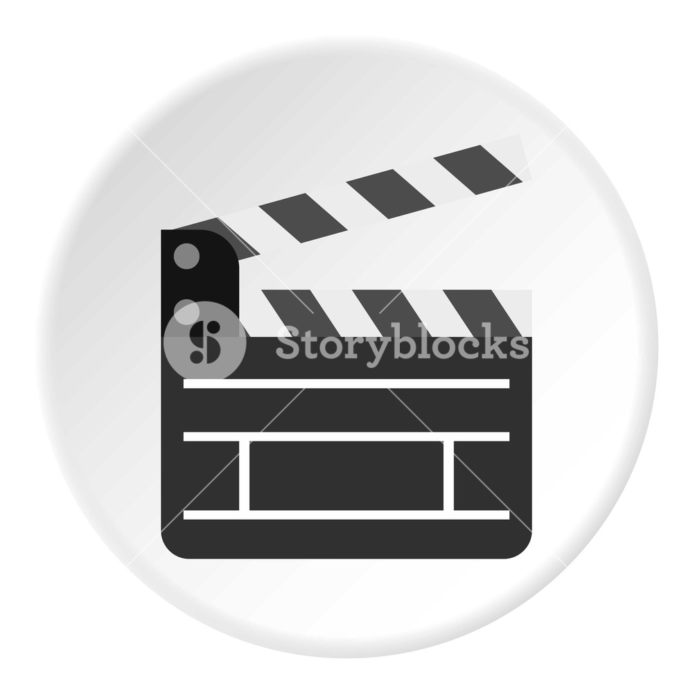 Movie Clapper Icon Flat Illustration Of Clapperboard Vector Icon 1000x1000 Movie Clapper Icon Flat Illustration Of Clapperboard Vector Icon