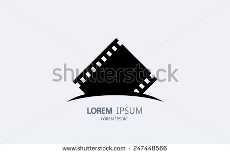 450x302 Film Strip Logo Vector Logotype Design Film Strip