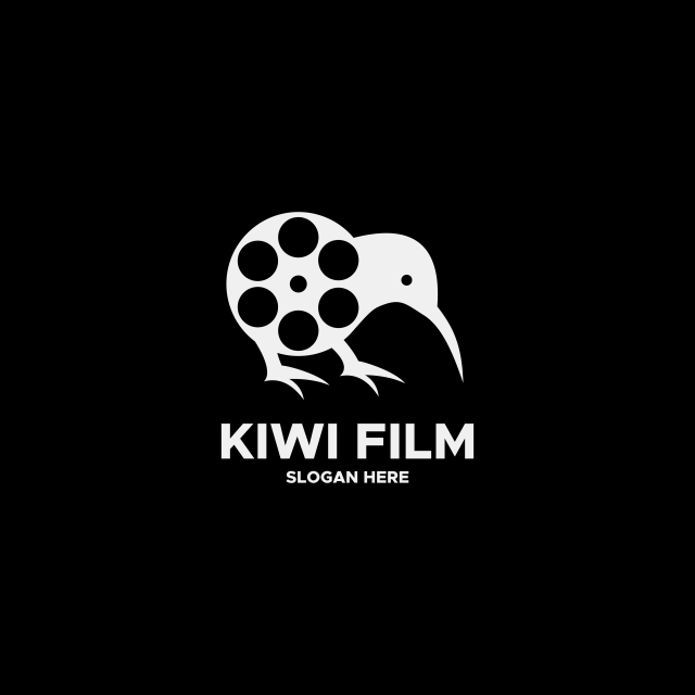 640x640 Kiwi Film Logo Vector Template For Free Download