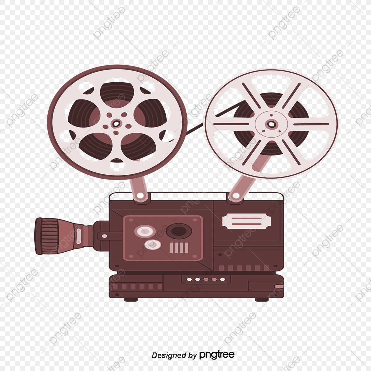 1200x1200 Vector Creative Film Projector, Creative Movie Projector, The Film