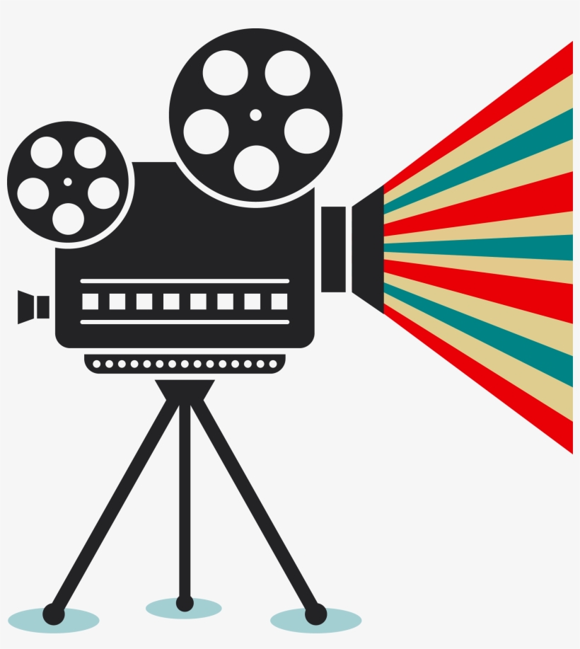 820x917 Clipart Free Stock Movie Projector Clipart