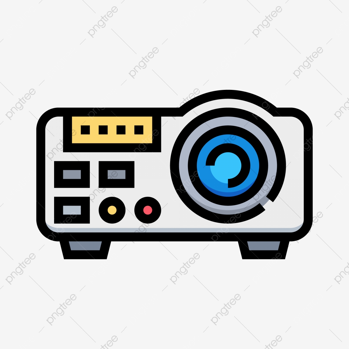 1200x1200 Creative Movie Projector Vector, The Film, Projector, Vector Png