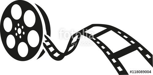 500x246 Film Reel Movie Stock Image And Royalty Free Vector