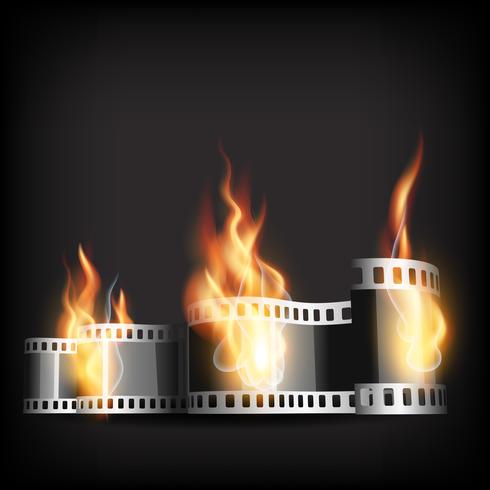 490x490 Film Reel Vector