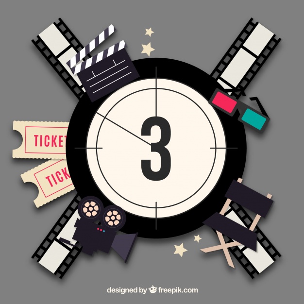 626x626 Film Reel Countdown Vector Free Download