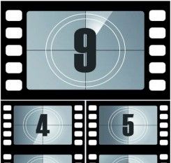 245x233 Film Reel Countdown Free Vector Free Vectors Ui Download