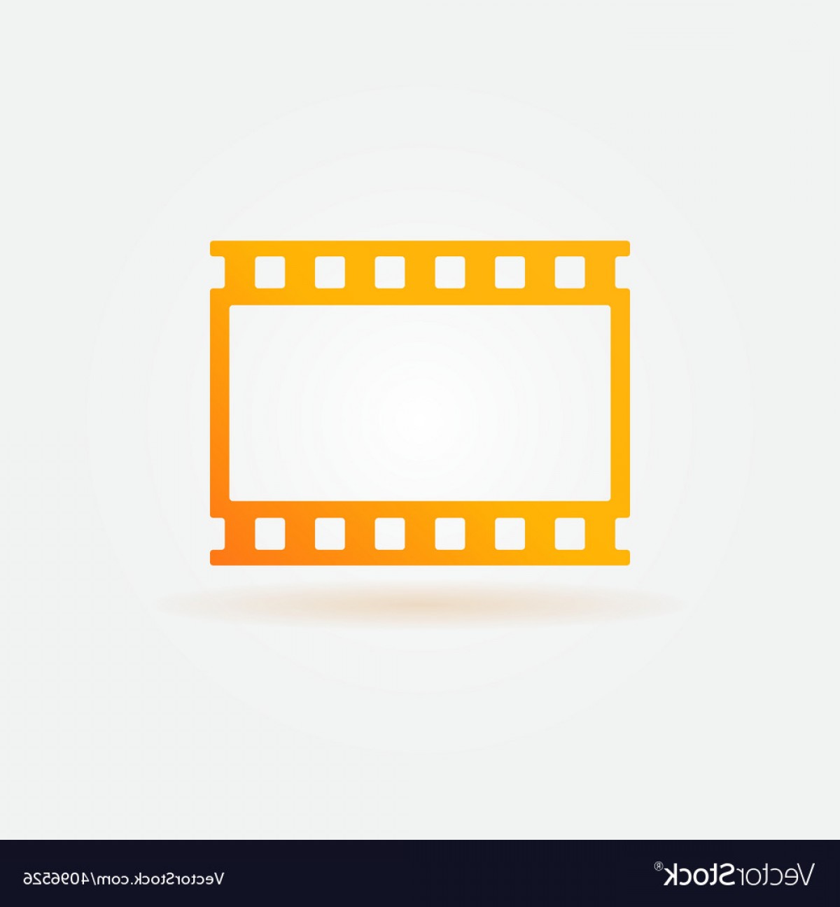 1200x1296 Gold Film Strip Logo Vector Soidergi