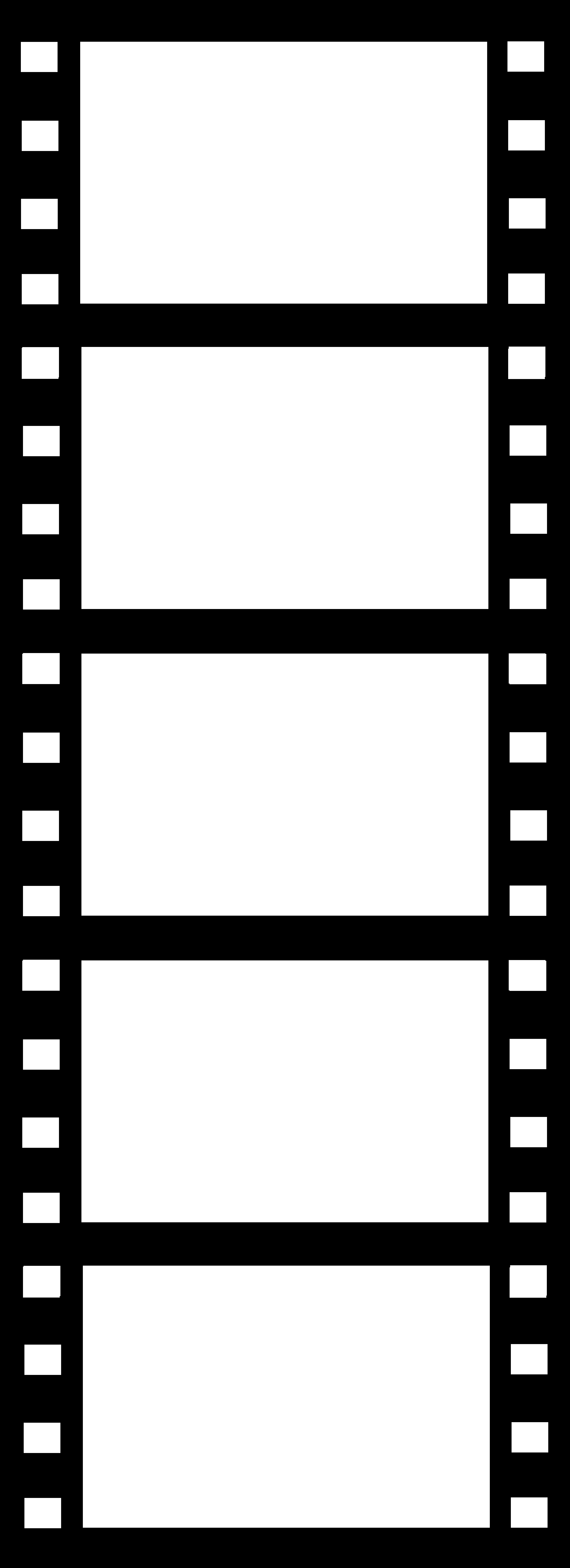 3199x8795 Film Roll Clip Art