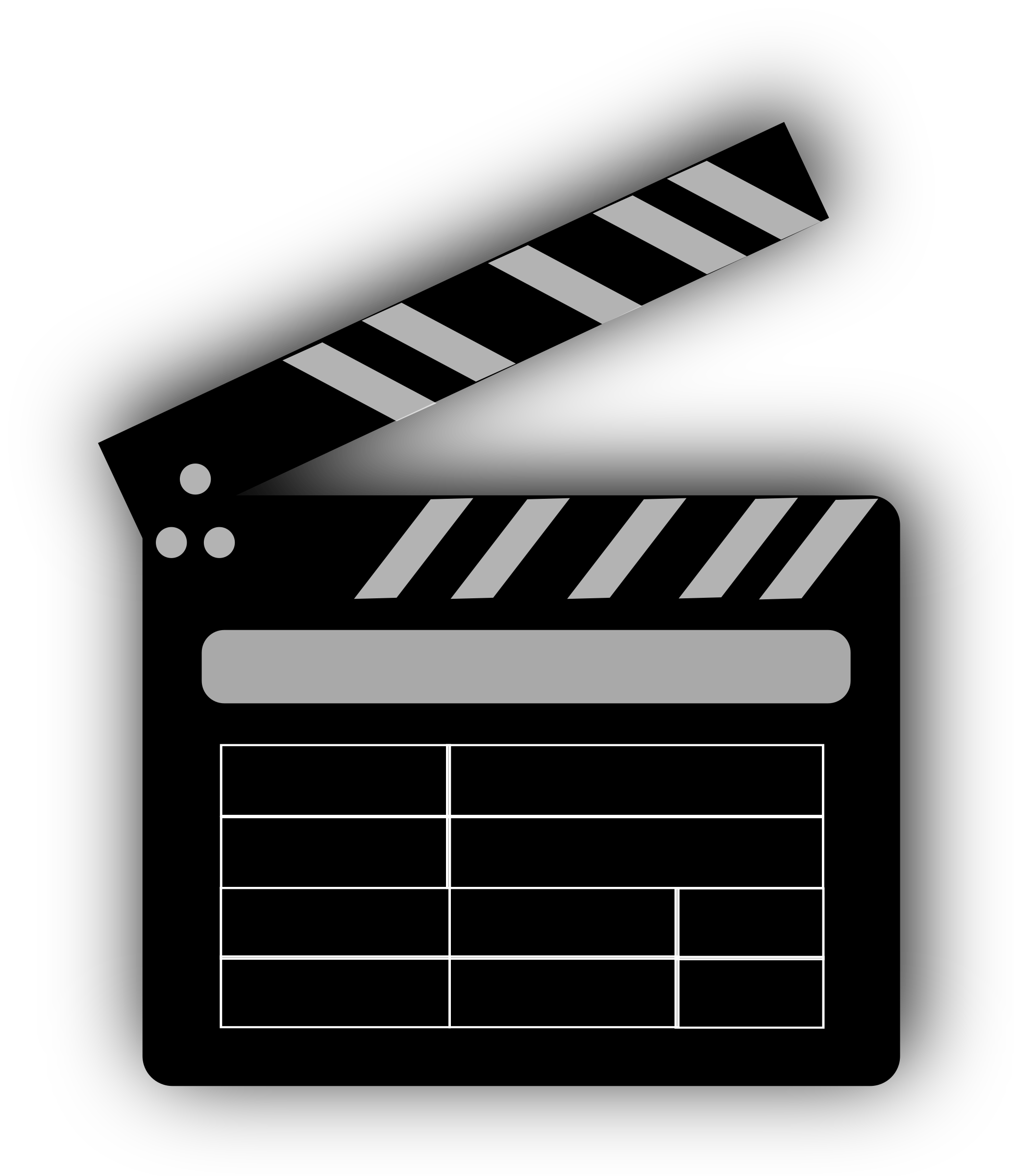 Film Slate Vector