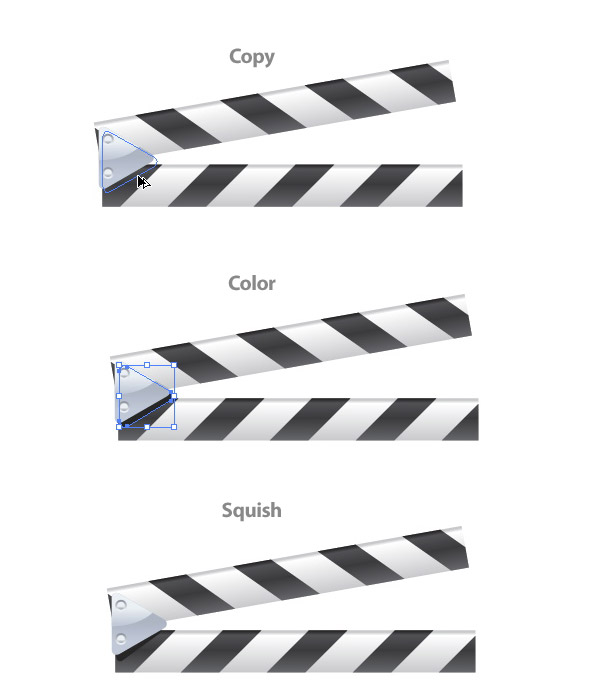 600x697 Create A Vector Film Slate Icon