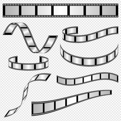 490x490 Film Strip Template Vectors