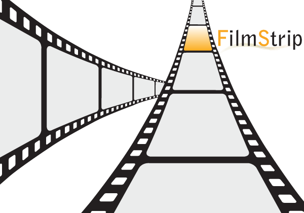 600x420 Film Strip Vector Free