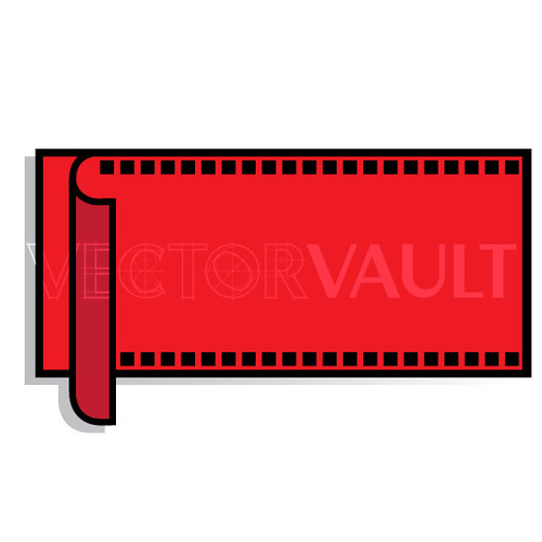 500x500 Buy Vector Film Strip With A Curl Logo Graphic Image Search Find