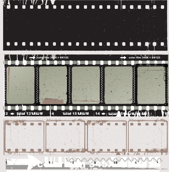 590x600 Film Strip Vector Free Vector In Encapsulated Postscript