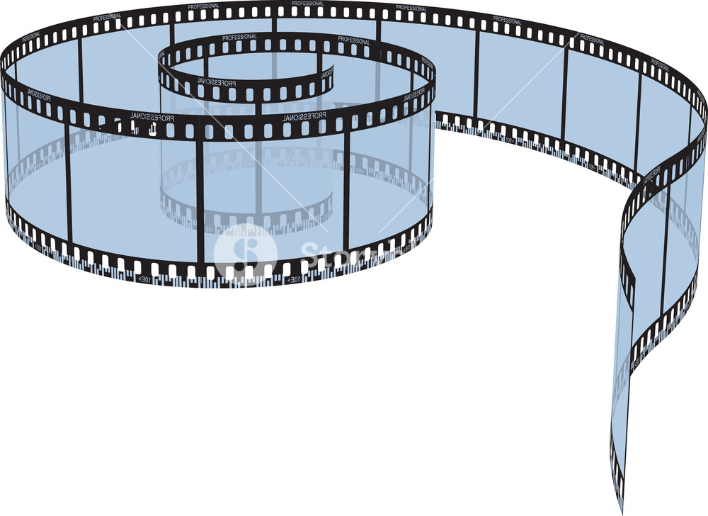 1000x728 Vector Film Strip Royalty Free Stock Image