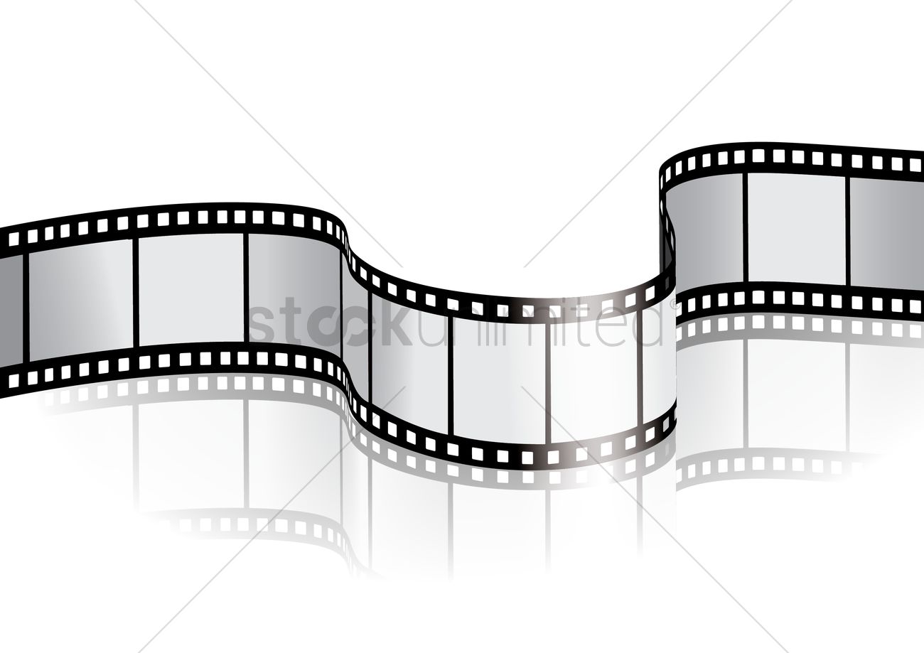 1300x919 Filmstrip Vector Image
