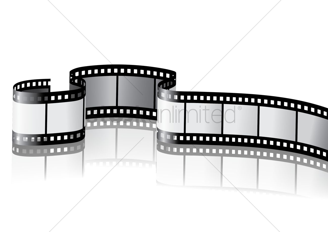 1300x919 Filmstrip Vector Image