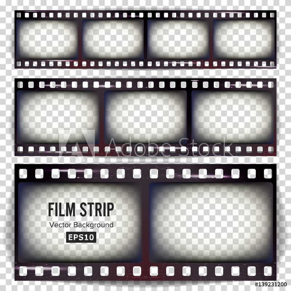 1000x1000 Valokuva Film Strip Vector