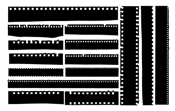 600x380 Film Strips Vector Free Download