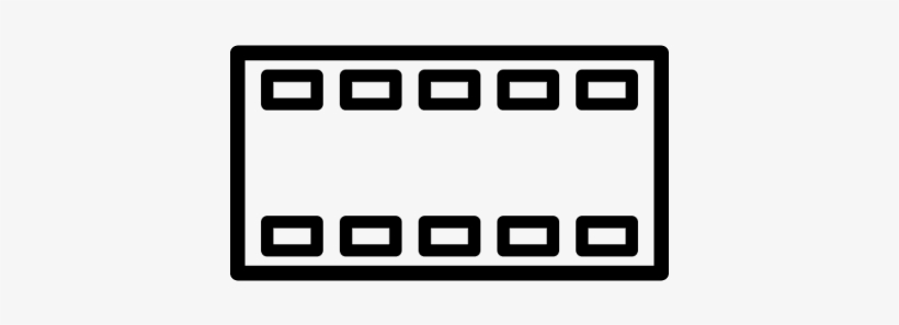 820x297 Horizontal Film Strip Vector