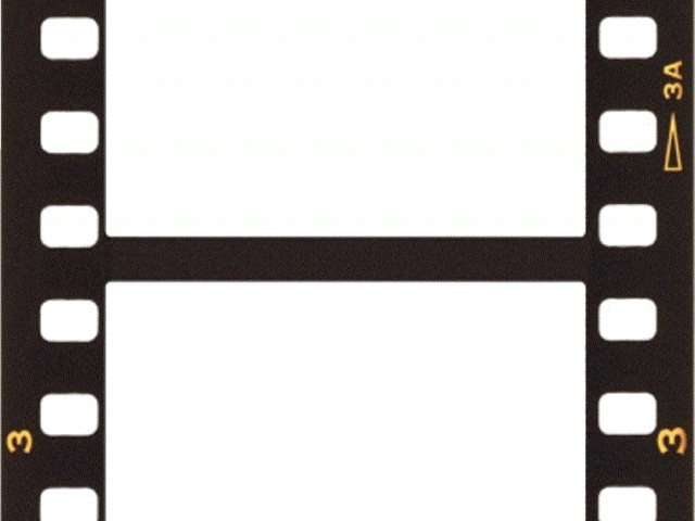 640x480 Filmstrip Clipart Vintage Movie Reel