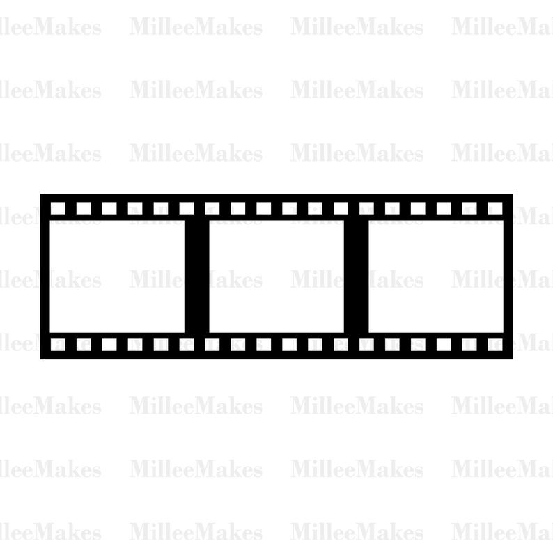 794x794 Filmstrip Vector Filmstrip Photography Clipart Htv Cut Etsy
