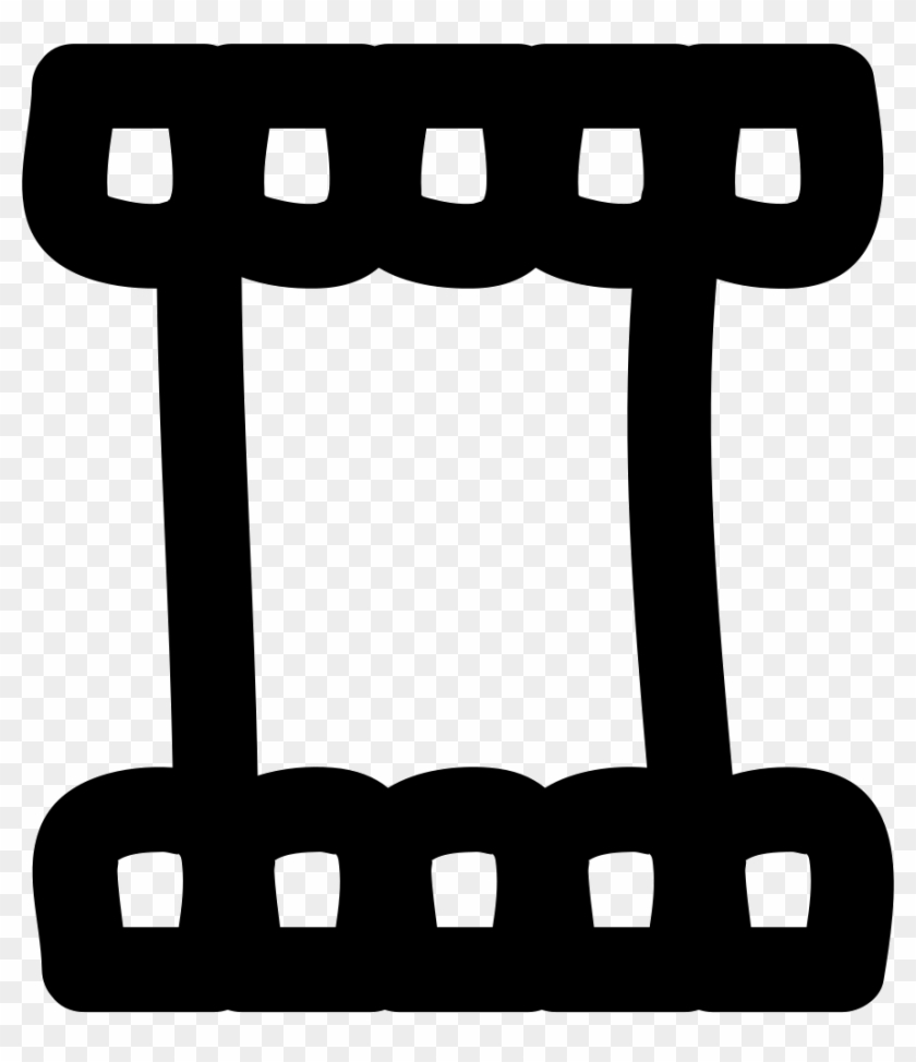 840x974 Draw Film Strip Vector