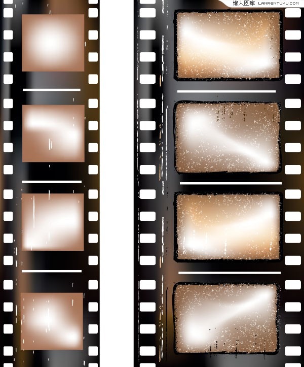 600x723 Retro Style Movie Film Vector Material My Free Photoshop World