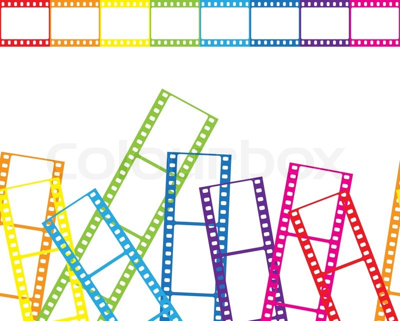 800x643 Abstract Background With A Film Strip Stock Vector Colourbox