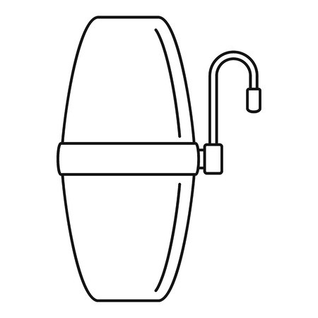 450x450 House Water Filter Icon Outline House Water Filter Vector Icon