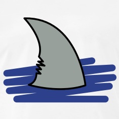 Shark Fin Vector T Shirts 235x235 Shark Fin Vector T Shirts