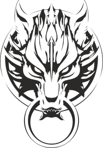 210x300 Final Fantasy Advent Children Wolf Logo Vector
