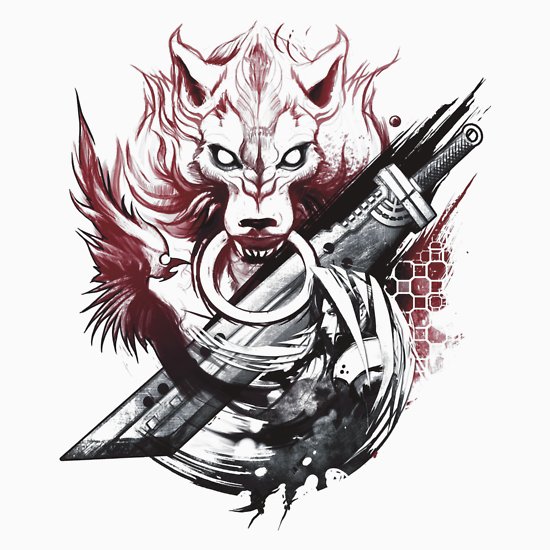 550x550 Final Fantasy Amano Homage, A T Shirt Of Funny, Graphic, Cool