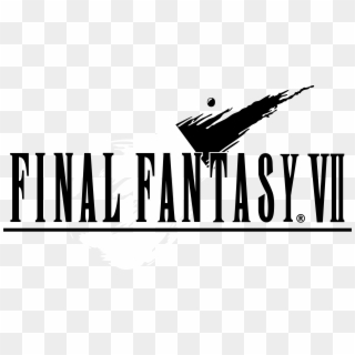 320x320 Final Fantasy Vii Logo Black And White