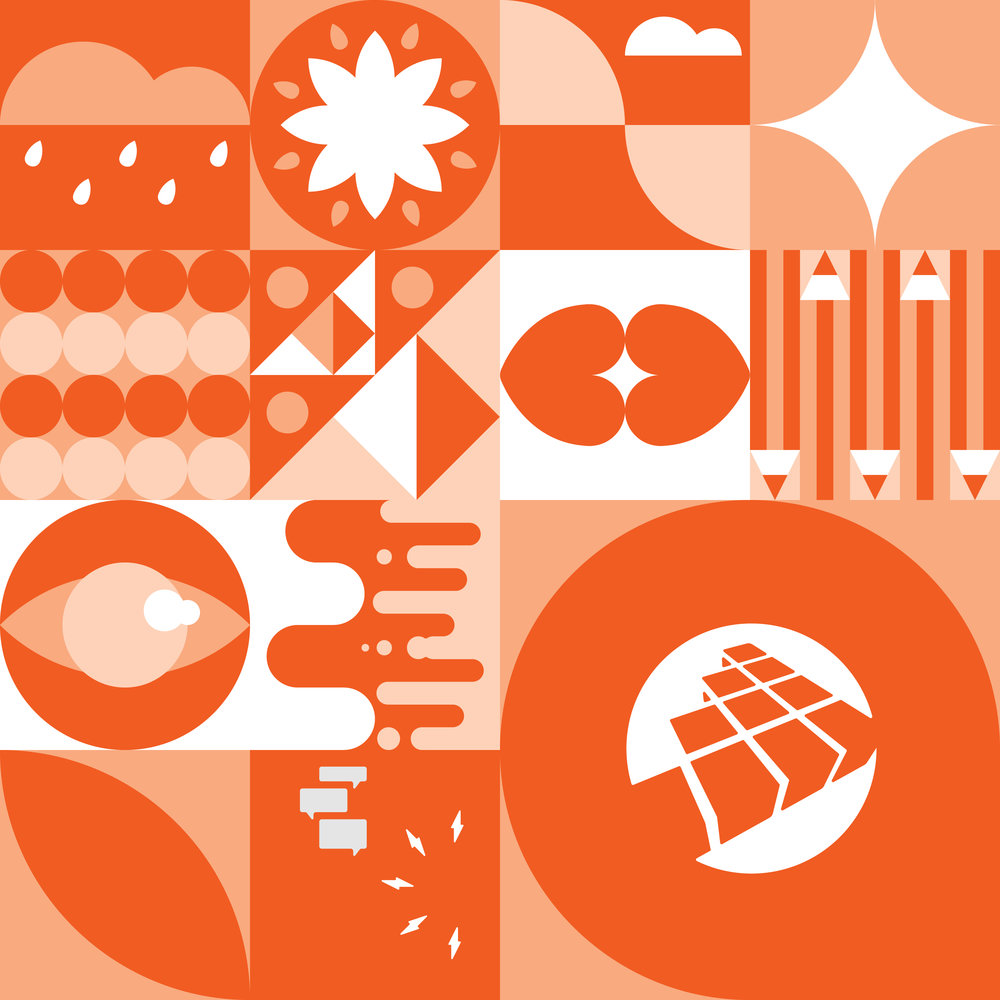 1000x1000 Office Mural Greene Design Co